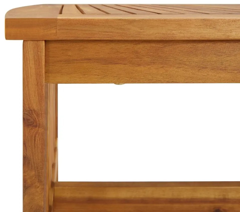 vidaXL Τραπεζάκι Σαλονιού 102 x 50 x 43 εκ. από Μασίφ Ξύλο Ακακίας