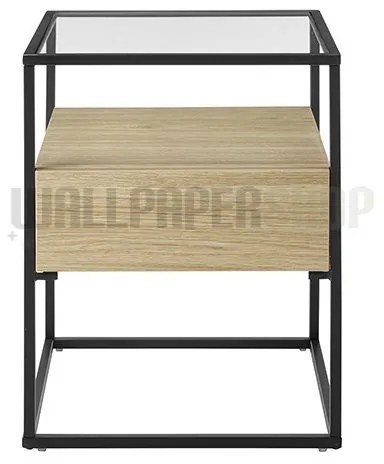 ΤΡΑΠΕΖΙ ΜΠΕΖ ΞΥΛΟ ΟΞΥΑΣ 50x70x76
