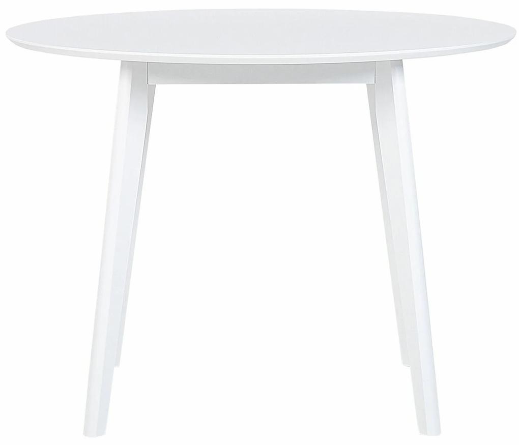 Τραπέζι Berwyn 1383, Άσπρο, 75cm, 17 kg, Ινοσανίδες μέσης πυκνότητας, Ξύλο, Ξύλο: Καουτσούκ | Epipla1.gr