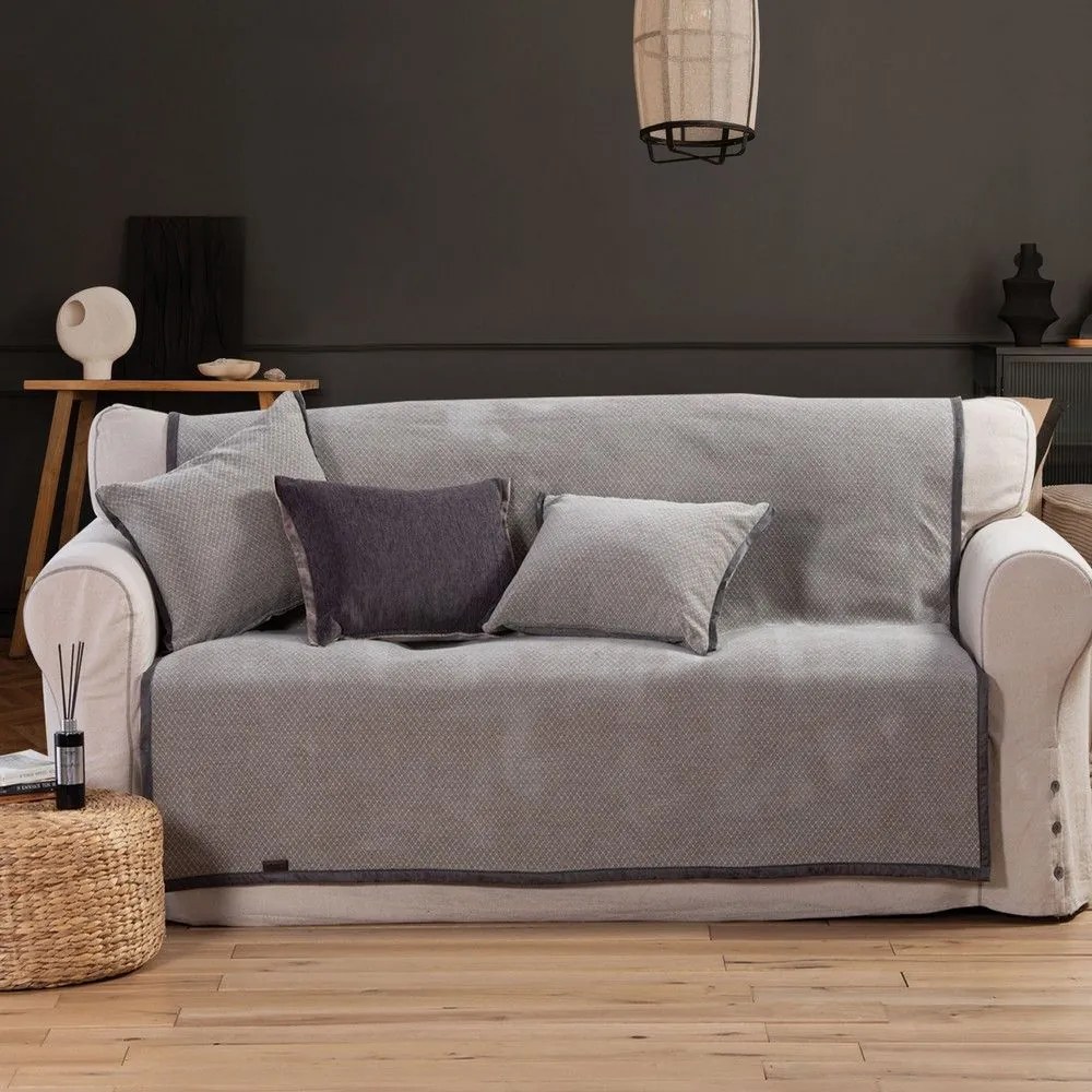 Ριχτάρι Brand Grey Nef-Nef Διθέσιο 170x250cm Ακρυλικό-Πολυέστερ