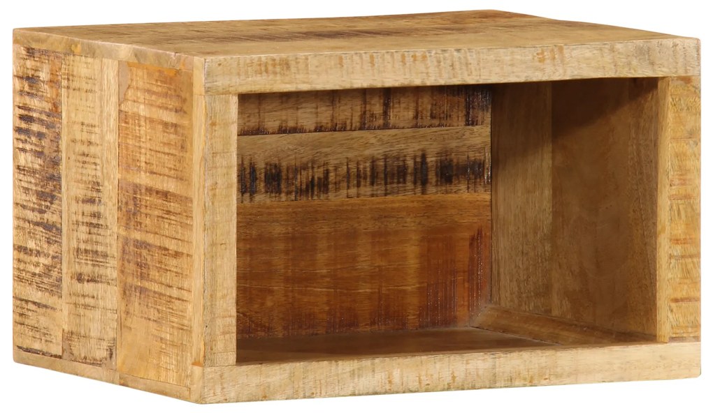 vidaXL Επιτοίχιο Κομοδίνο 40x30x25 εκ. Μασίφ Ξύλο Μάνγκο