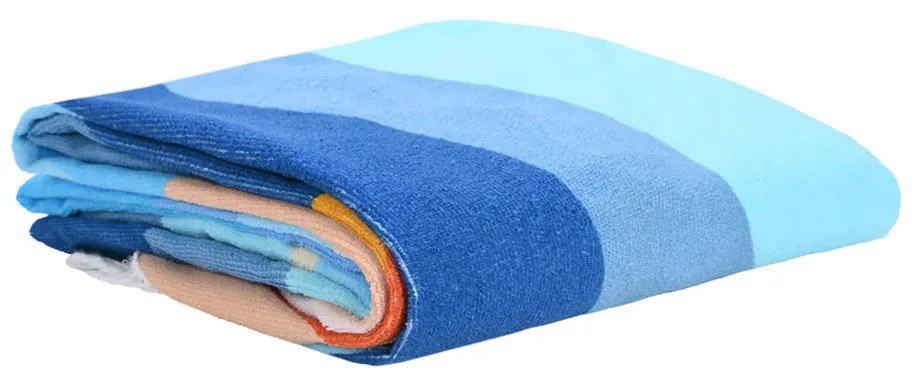 Πετσέτα Θαλάσσης Serene Shores Microfiber Στρογγυλή 150cm