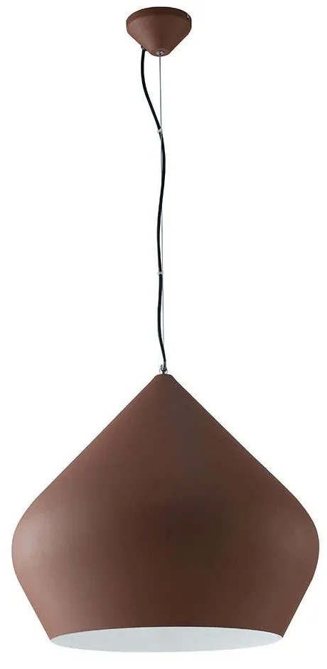 Φωτιστικό Οροφής I-Tholos-S52 BRO Brown Luce Ambiente Design Μέταλλο