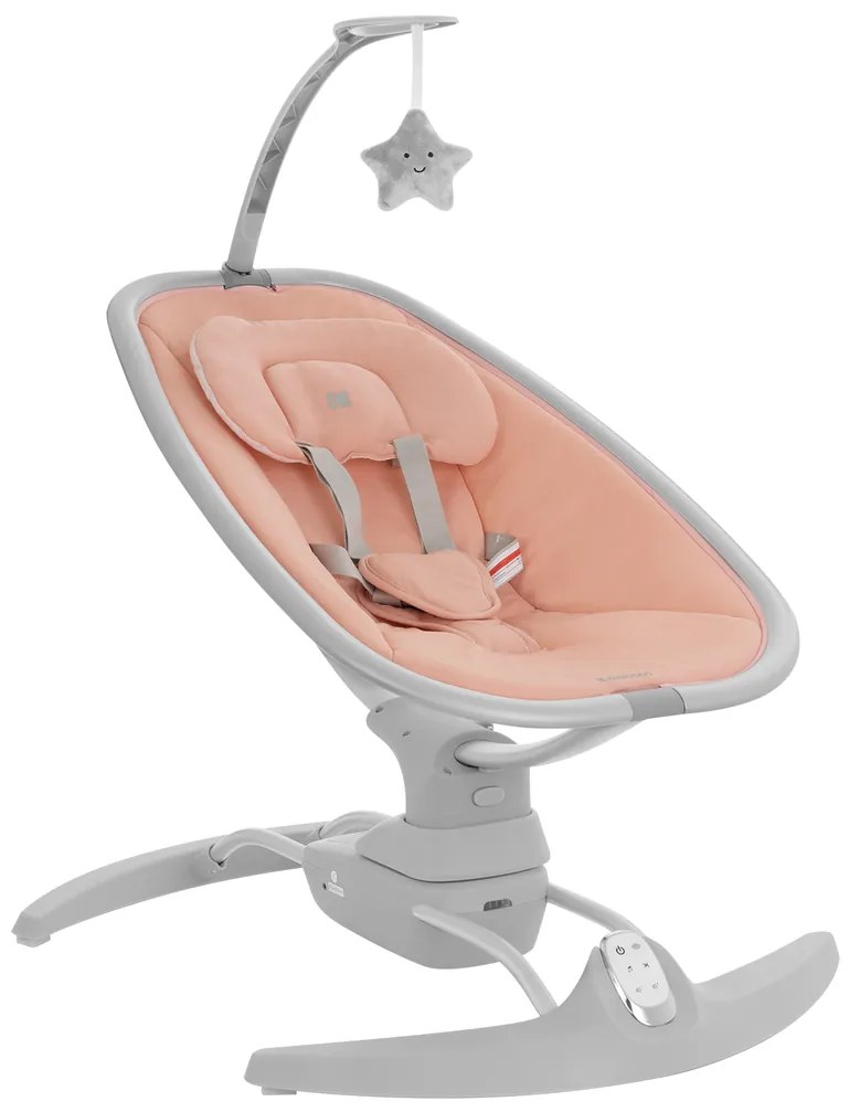 KIKKA BOO ΗΛΕΚΤΡΙΚΟ ΡΙΛΑΞ SIDE TO SIDE SPINNY PINK 31005010061