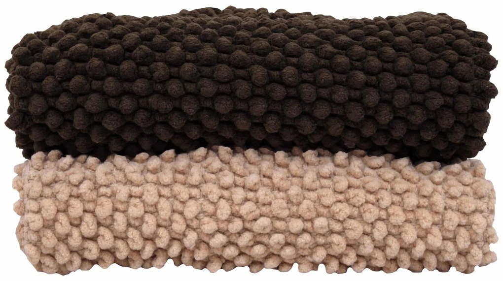 Ταπέτο Μπάνιου 50x80 Πον-Πον Μπεζ Viopros