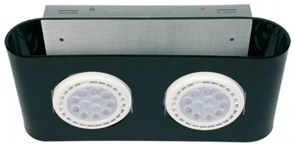 Φωτιστικό Oροφής 2x50W XC-749-2 IP20 GK 42-897492 Μαύρο