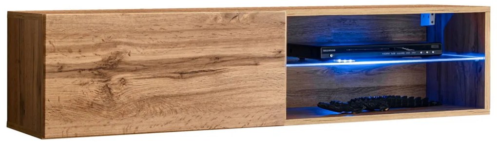 Swap Κρεμαστό Έπιπλο Τηλεόρασης Λευκό 120x30x40