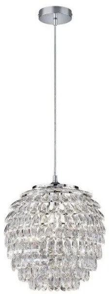 Κρεμαστό Φωτιστικό Οροφής PETTY διαφανές R30451906 Trio Lighting-R30451906-Διάφανο R30451906
