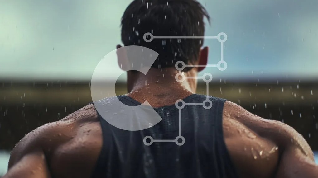 Intra Συλλεκτικό Ξύλινο Παζλ Plywood 4mm - Ατομική προπόνηση στη βροχή Σε Ξύλινο Κουτί - Διαστάσεις Puzzle: 10x10 cm – 25 κομμάτια