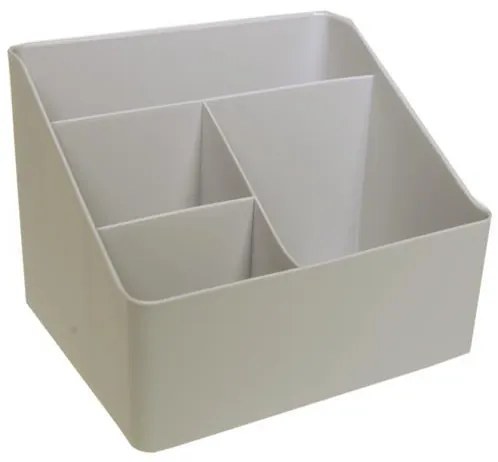 Organizer για καλλυντικά ή μολυβοθήκη, μπεζ, 18x13,5x15 εκ.  τμχ.
