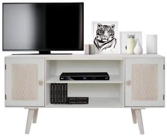 ΕΠΙΠΛΟ TV VALERIE HM7127.01 ΜΠΕΖ ΕΚΡΟΥ 120Χ45Χ62