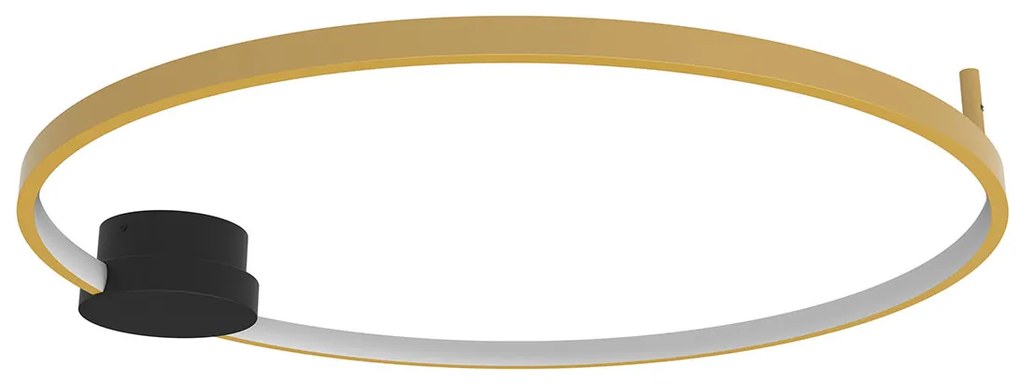 Φωτιστικό Πλαφονιέρα LED Dimmable Zambelis 23096 Gold Matt