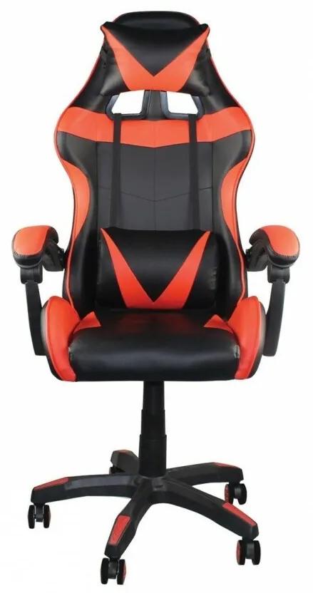 Καρέκλα gaming Mesa 465, Κόκκινο, Μαύρο, 117x63x70cm, Με ρόδες, Με μπράτσα, Μηχανισμός καρέκλας: Κλίση | Epipla1.gr