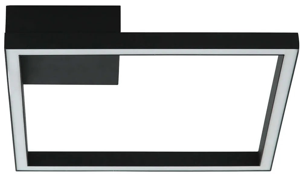 Φωτιστικό Οροφής - Πλαφονιέρα 2029 Led 3000K 12W Sandy Black Aluminum,Acrylic