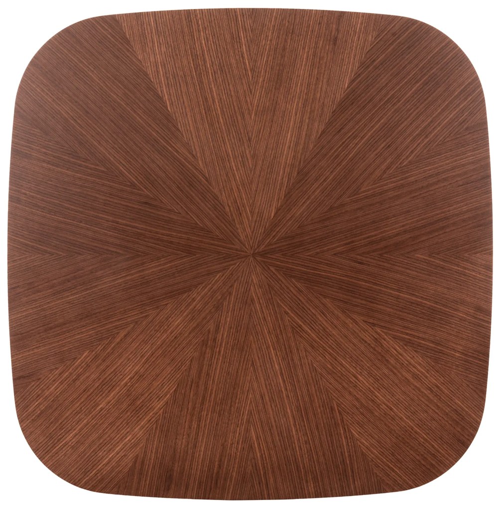 ΤΡΑΠΕΖΙ ΣΑΛΟΝΙΟΥ RINER HM9738 MDF ΜΕ ΚΑΠΛΑΜΑ ΚΑΡΥΔΙΑΣ 100x100x45Yεκ.