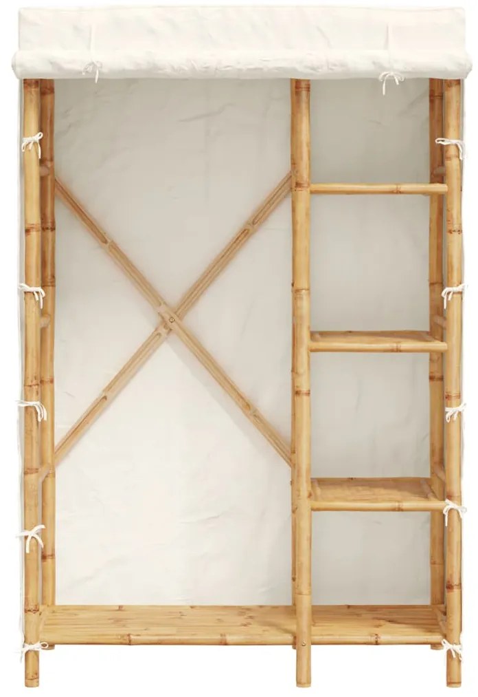 vidaXL Ντουλάπα 110 x 45 x 170 εκ. Μπαμπού