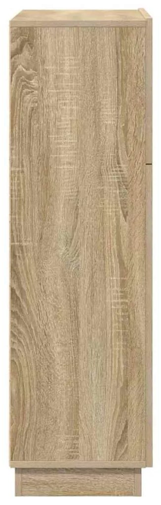vidaXL Γραφείο Sonoma Δρυς 71.5 x 31.5 x 106.5 εκ Επεξεργασμένο ξύλο