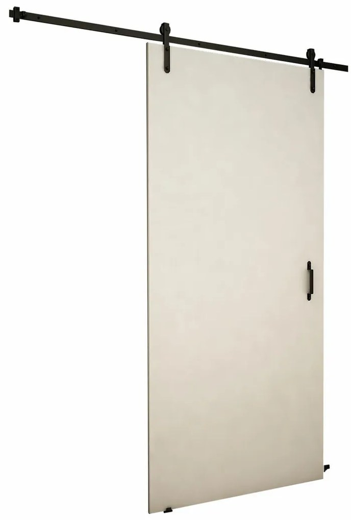 Συρόμενες πόρτες Dover 167, 37 kg, Άσπρο, Πλαστικοποιημένη μοριοσανίδα, Αλουμίνιο | Epipla1.gr