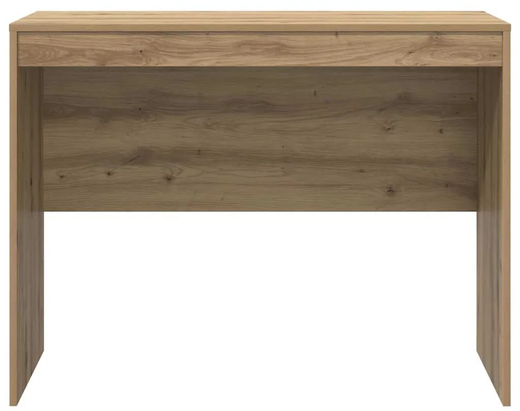 vidaXL Γραφείο artisan δρυς 100 x 50 x 76 εκ. Επεξεργασμένο ξύλο