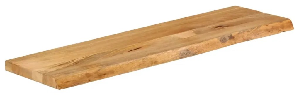 Επιφάνεια Τραπεζιού 110x40x2,5 εκ. Live Edge Μασίφ Ξύλο Μάνγκο 370445