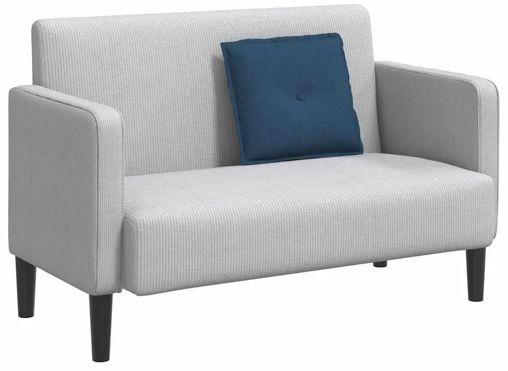 vidaXL Μαξιλάρι Πλάτης Μπλε 50 x 19 x 45 εκ ύφασμα