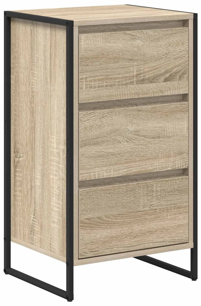 vidaXL Πλαϊνό γραφείο Σονόμα 42 x 36 x 75.5 εκ. Επεξεργασμένο ξύλο