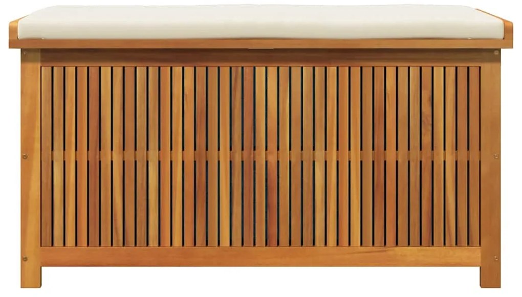 vidaXL Κουτί Μαξιλαριών Εξ. Χώρου 113x50x60,5 εκ. Μασίφ Ξύλο Ακακίας