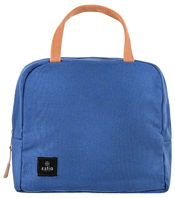 Ισοθερμική Τσάντα Φαγητού 6lt Estia Save The Aegean Denim Blue 01-17026