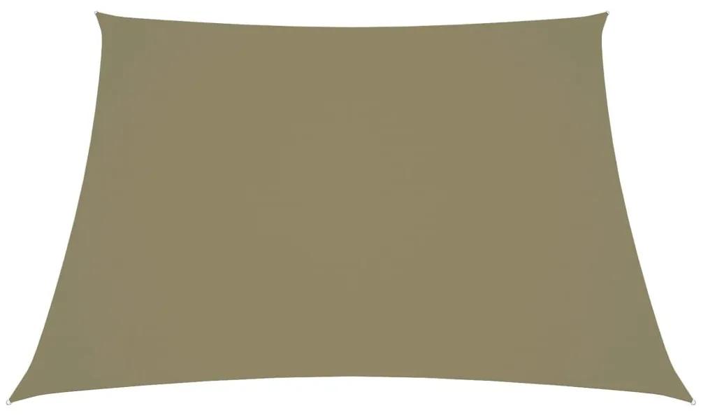 Πανί Σκίασης Τραπέζιο Μπεζ 3/4 x 3 μ. από Ύφασμα Oxford - Μπεζ