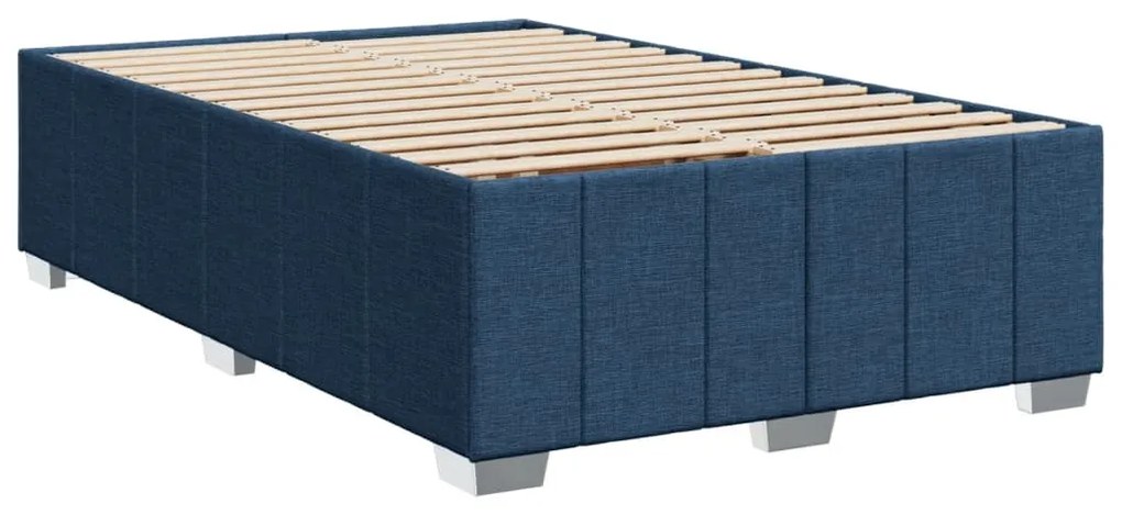 ΚΡΕΒΑΤΙ BOXSPRING ΜΕ ΣΤΡΩΜΑ ΜΠΛΕ 120X190 ΕΚ. ΥΦΑΣΜΑΤΙΝΟ 3289313