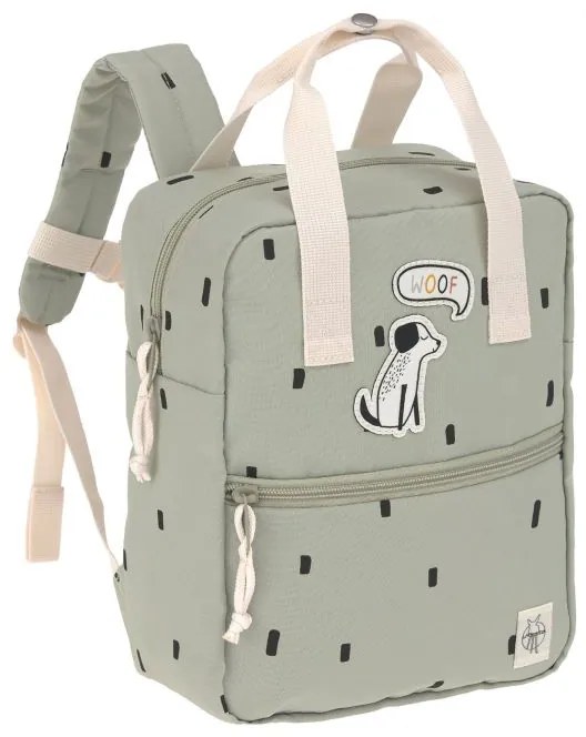 Laessig Τσάντα πλάτης Square Happy Prints Light Olive