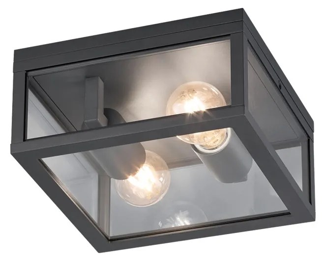 Φωτιστικό Οροφής Εξωτερικού Χώρου Trio Lighting Garonne 601860242 Ανθρακί