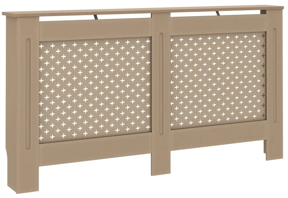 vidaXL Κάλυμμα Καλοριφέρ 152 x 19 x 81,5 εκ. από MDF