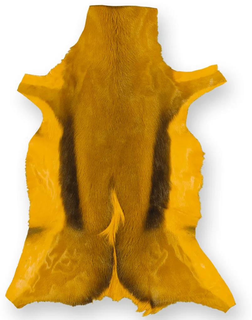 Δέρμα Γαζέλας Dyed Yellow - 55x90