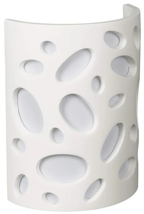 Φωτιστικό Τοίχου - Απλίκα E14 White VK/09013 VKLed Plaster