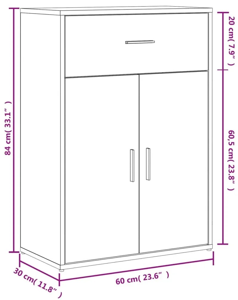 ΒΟΗΘΗΤΙΚΟ ΝΤΟΥΛΑΠΙ ΚΑΦΕ ΔΡΥΣ 60X30X84ΕΚ. ΑΠΟ ΕΠΕΞΕΡΓΑΣΜΕΝΟ ΞΥΛΟ 840498