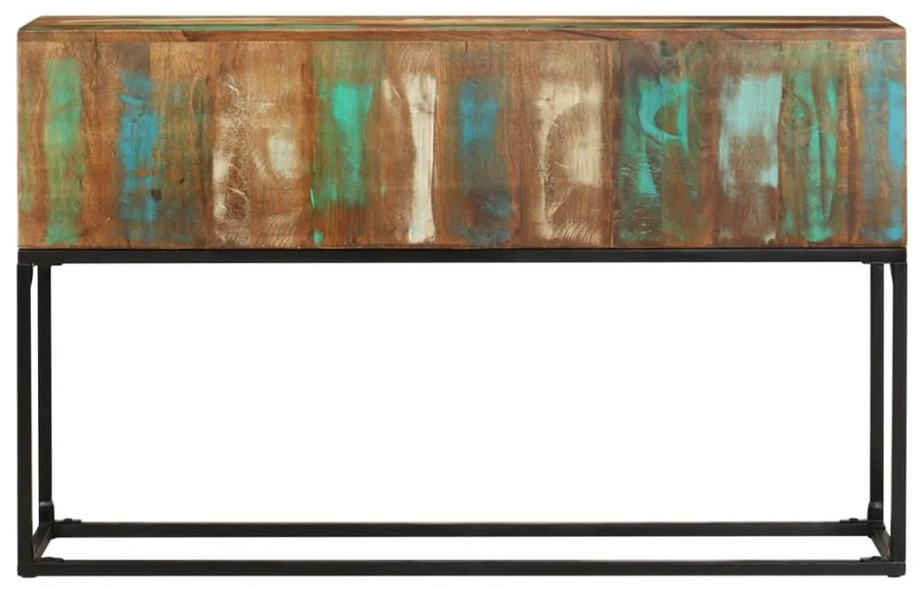 Τραπέζι Κονσόλα 120 x 30 x 75 εκ. από Μασίφ Ανακυκλωμένο Ξύλο - Καφέ