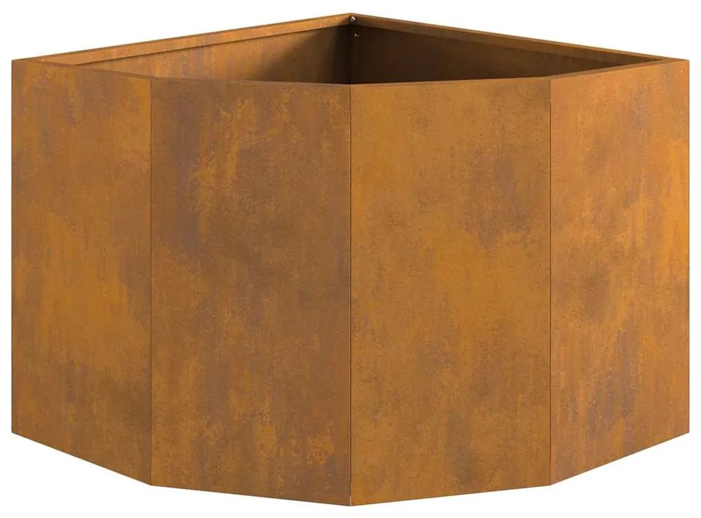 vidaXL Γωνιακό Ροδόδεντρο Σκ rusty 45 x 45 x 35 cm