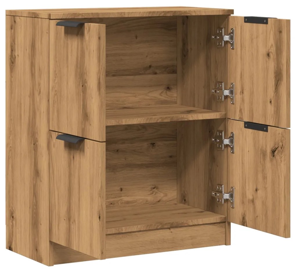 Μπουφές Αρτισιανή Δρυς 60 x 30 x 70 εκ. από Επεξεργασμένο Ξύλο 856841