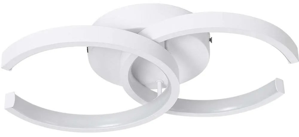 Φωτιστικό Οροφής - Πλαφονιέρα Eva 61068 33x21x7cm Dim Led 1920lm 16W White GloboStar