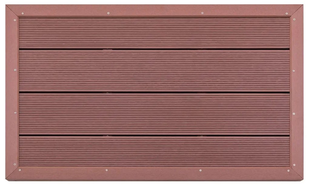 vidaXL Πάτωμα για Ηλιακή Ντουζιέρα Καφέ 101 x 63 x 5,5 εκ. από WPC