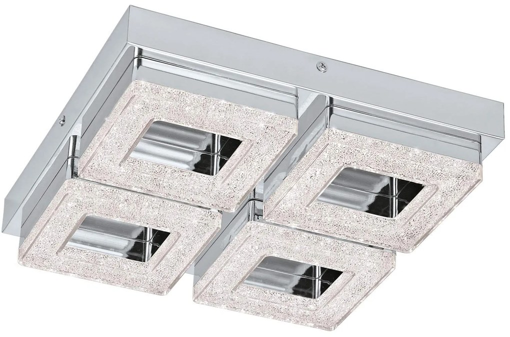Φωτιστικό Οροφής Led Fradelo 95657 Silver Eglo Metal