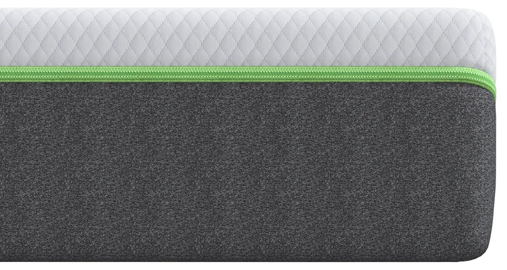 vidaXL Στρώμα Λευκό, Γκρι 70 x 200 cm Pěna
