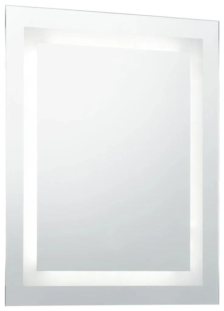 vidaXL Καθρέφτης Μπάνιου LED με Αισθητήρα Αφής 60 x 80 εκ.