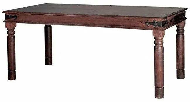 Τραπέζι Mesa 252, Καρυδί, 76x80x130cm, 34 kg, Ξύλο, Ξύλο: Καρυδί | Epipla1.gr