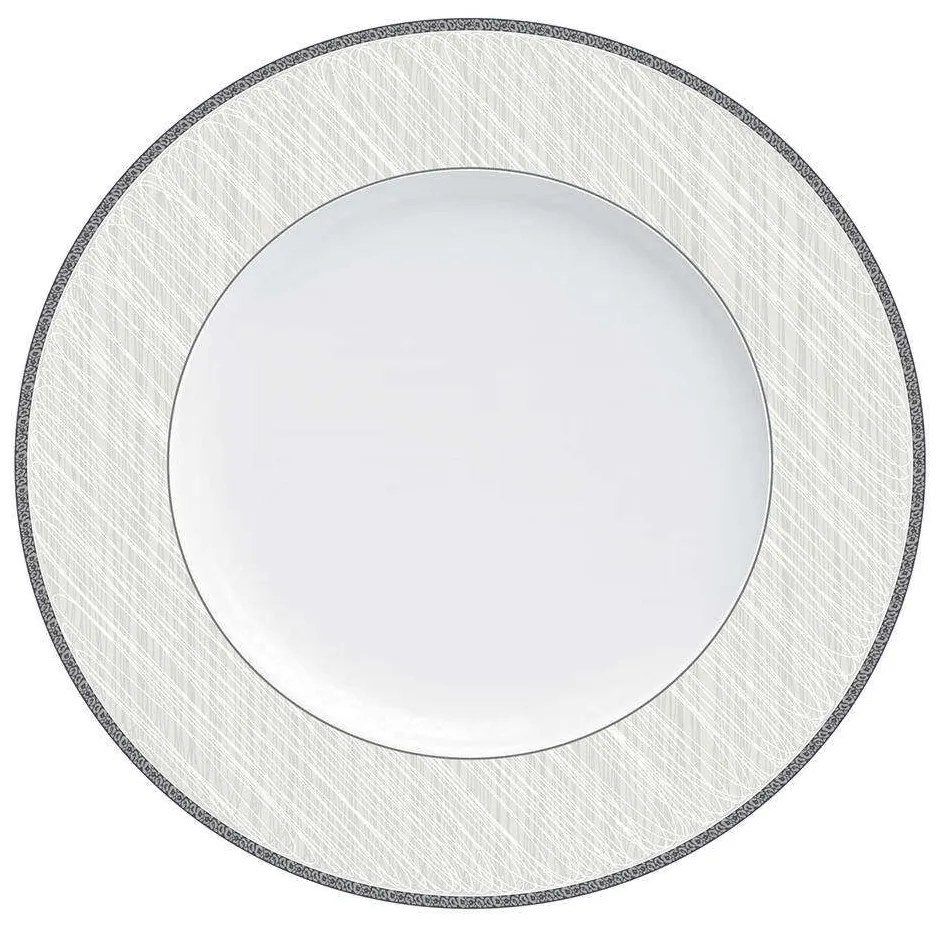Πιάτο Ρηχό Fania 43.1787.01 Φ27cm Beige-Multi Cryspo Trio Porcelain