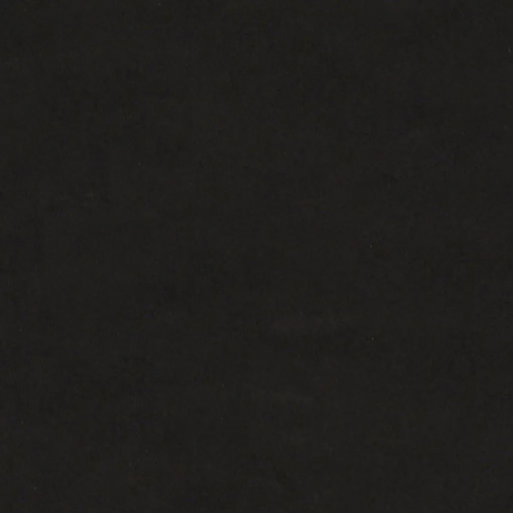 Πάγκος Μαύρος 110x40x49 εκ. Βελούδινος - Μαύρο
