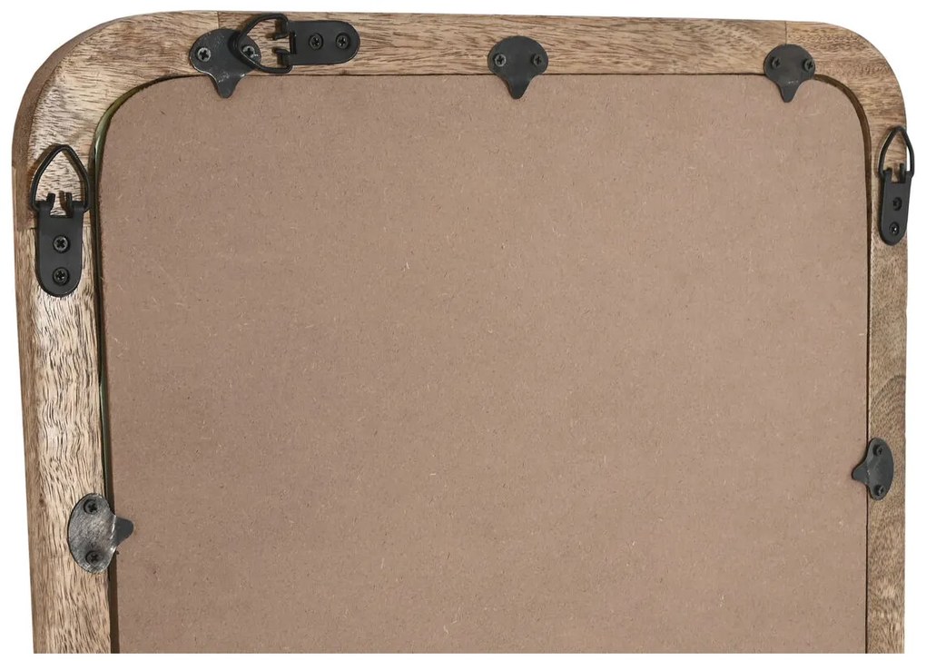 Μόνιμος καθρέφτης Home ESPRIT Καφέ Ξύλο από Μάνγκο