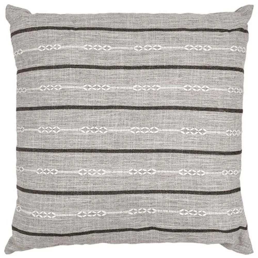 Μαξιλάρι Διακοσμητικό (Με Γέμιση) 374-225-724 Grey 45Χ45 Ύφασμα