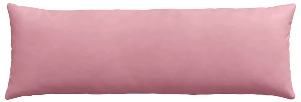 vidaXL Μαξιλάρι Καναπέ 2 pcs Ροζ 120 x 40 cm Υφασμάτινο Κορντουρά
